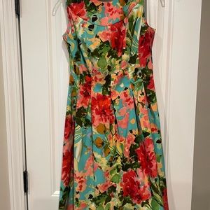 Cute Summer dress from AGB with bright colors, machine washable